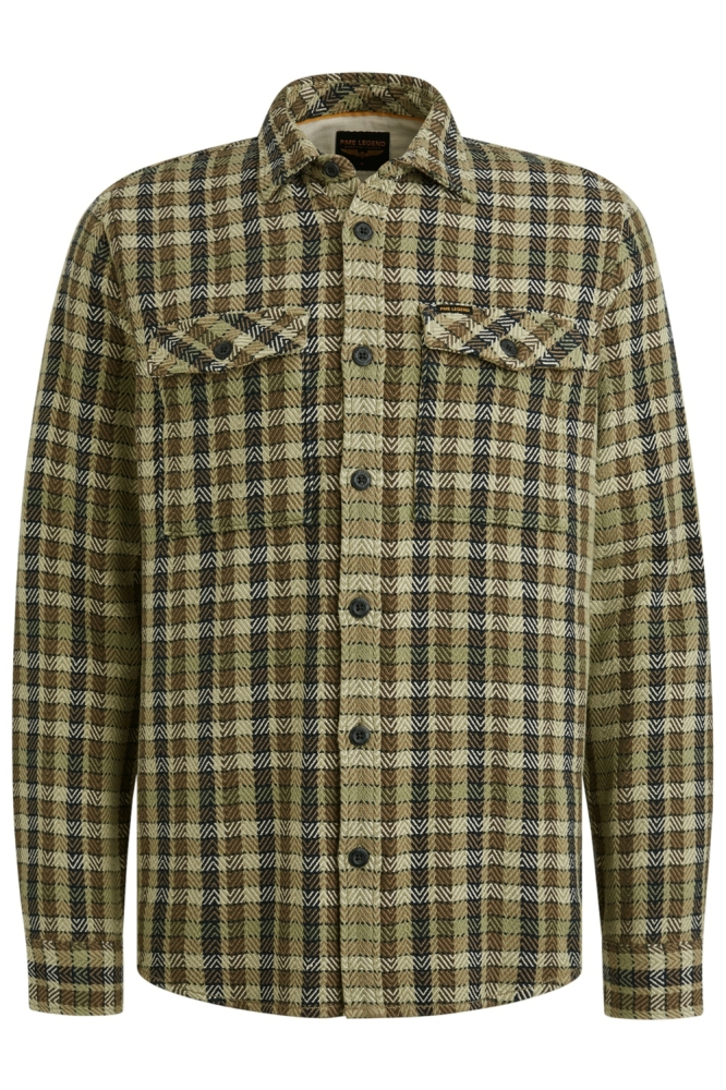 SHIRT JACKET MET RUITPATROON PSI2508212 6379